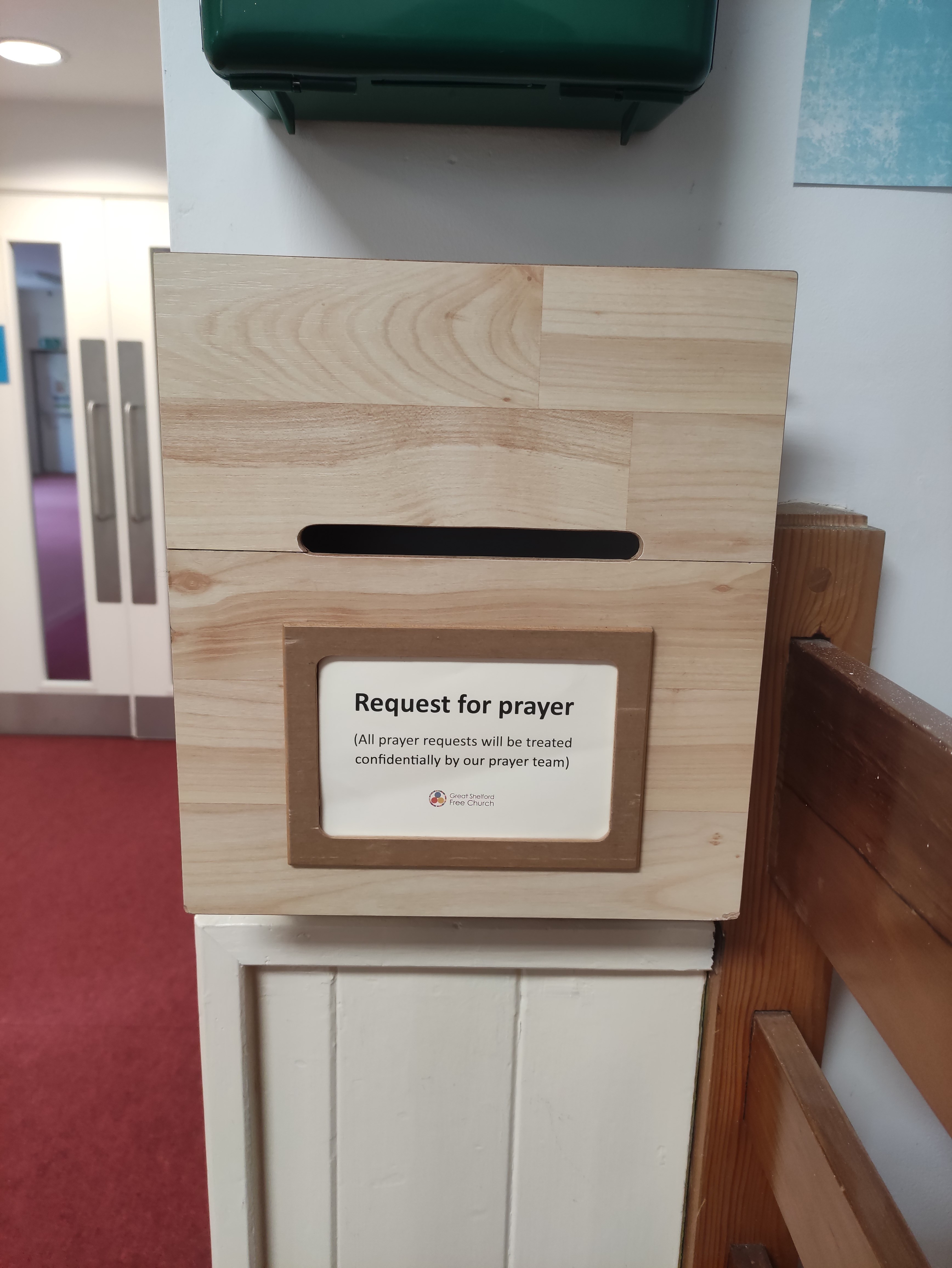 Prayer request box 2